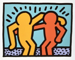 kunstwerken Keith Haring – portfolio beeldende vorming nikki teunissen